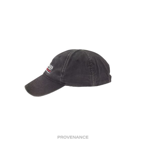🔴 Balenciaga Political Campaign Cap Hat - Washed Black - Picture 4 of 11